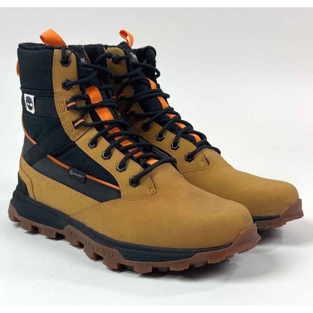 Timberland Treeline Mens 9.5 Wheat Waterproof Insulated Boots Primaloft TB0A43PK - Picture 3 of 11